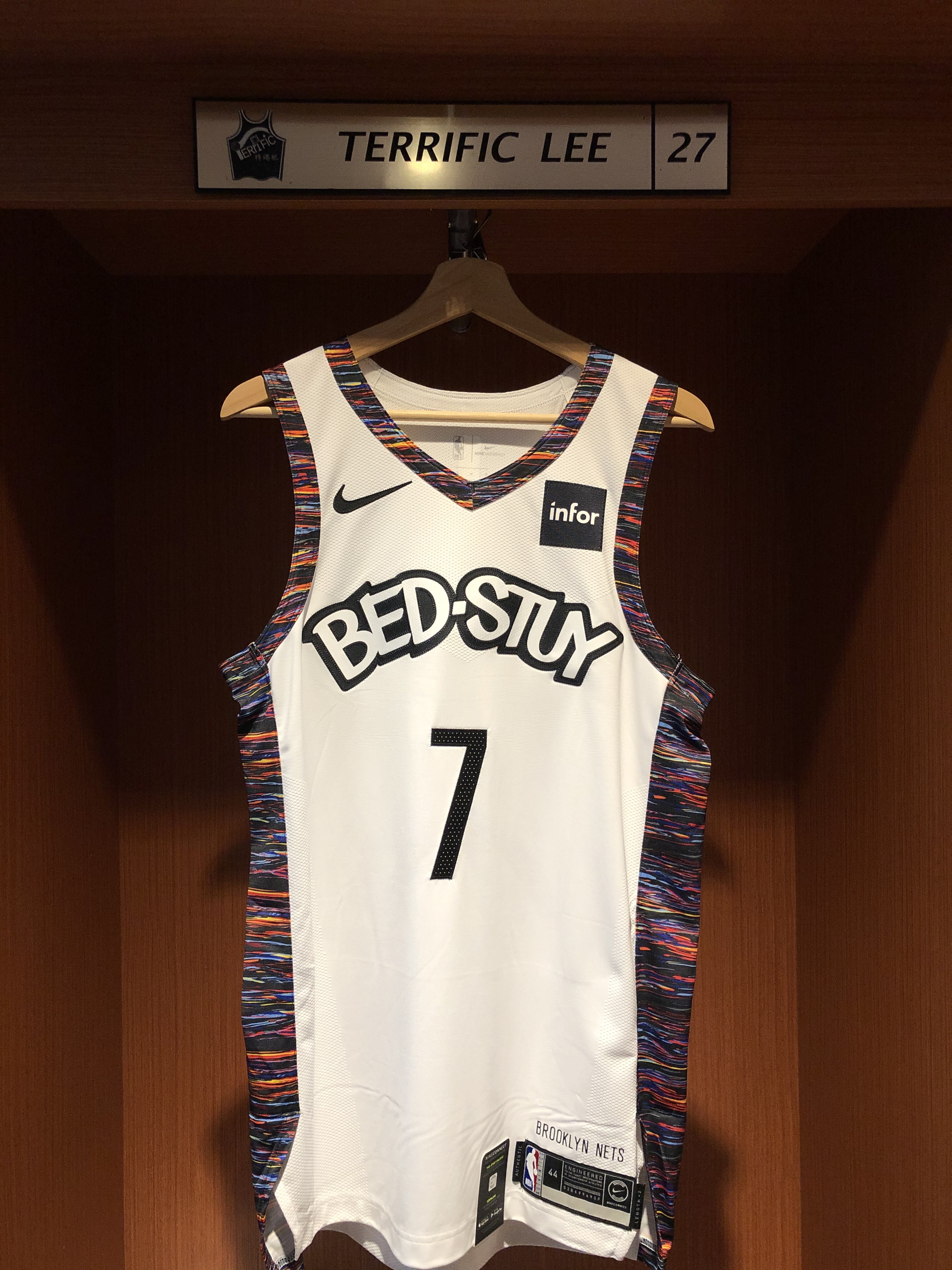 NBA球衣 Kevin Durant 布魯克林籃網城市 City Nike Authentic 球員版 電繡 含贊助商標 全新