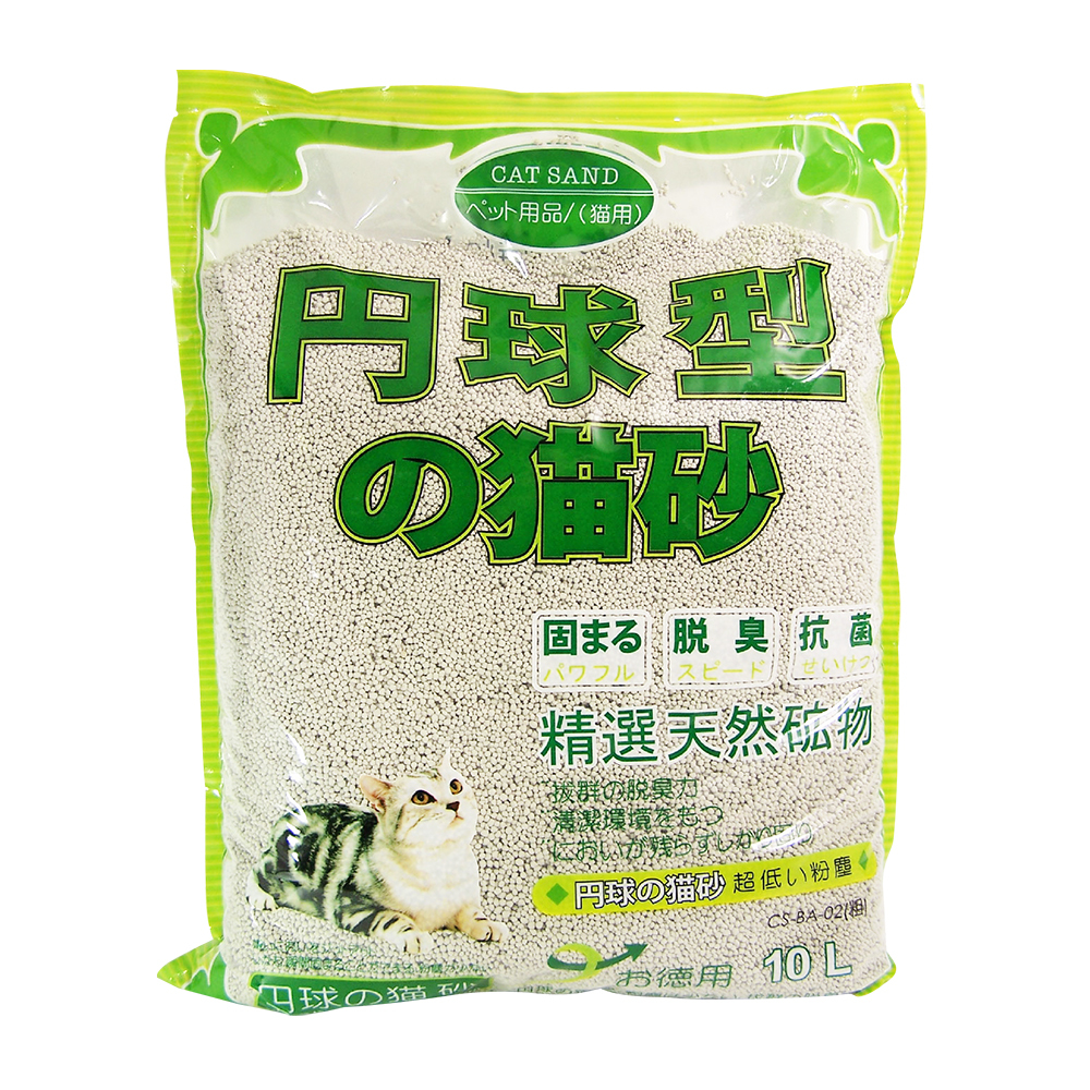 丹球型貓砂-大球砂(無香/花果香)10L