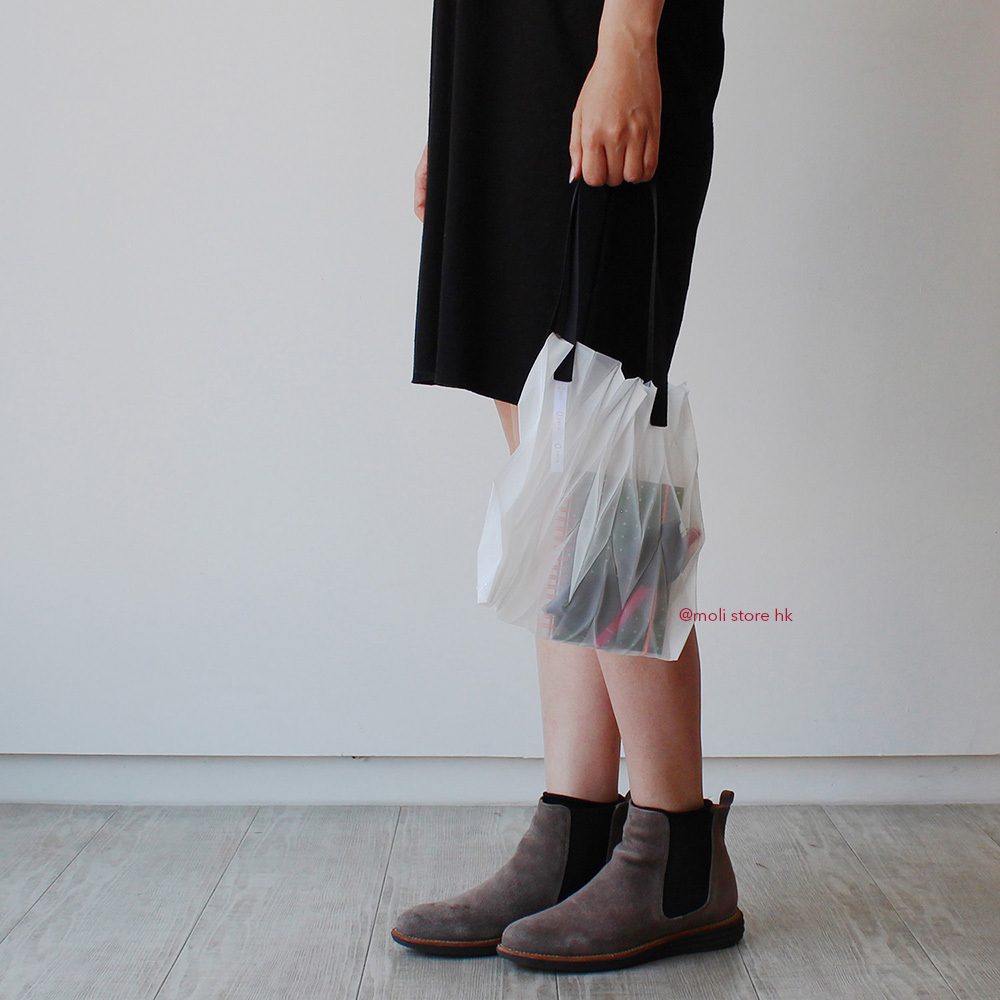 凌紋褶皺購物袋 Pleats Bag