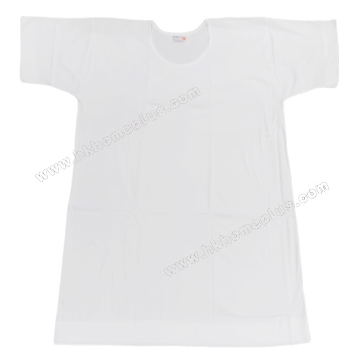 3件/盒 珊瑚牌: 男裝薄身文化短袖衫 (32-44碼)