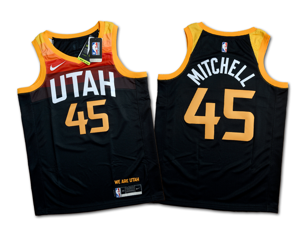 Nike 猶他爵士隊 Donovan Mitchell 城市版 Swingman 球衣