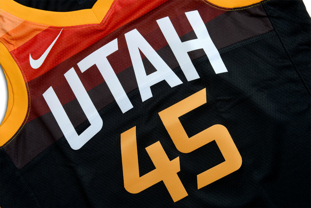 Nike 猶他爵士隊 Donovan Mitchell 城市版 Swingman 球衣