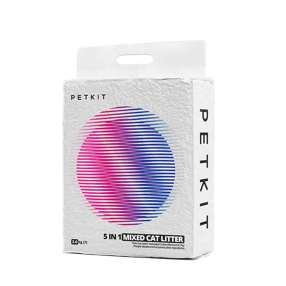 [4包免運]PETKIT佩奇 5合1活性碳混合貓砂7L