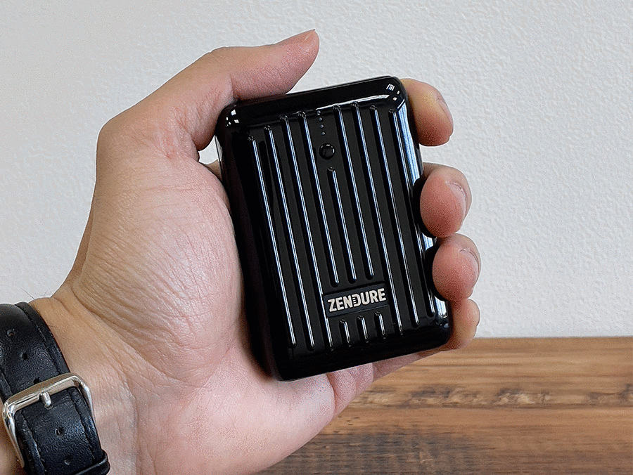 開箱 Zendure 10000mAh SuperMini PD 快充行動電源