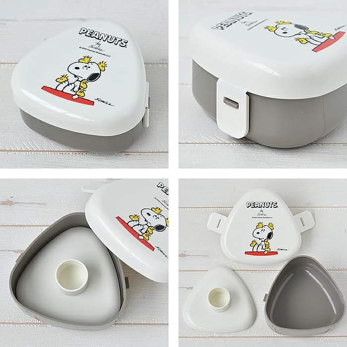 日本製Hello Kitty/Snoopy 飯糰模盒