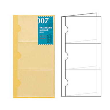 〔標準〕 007007名片｜日本 Traveler’s Notebook