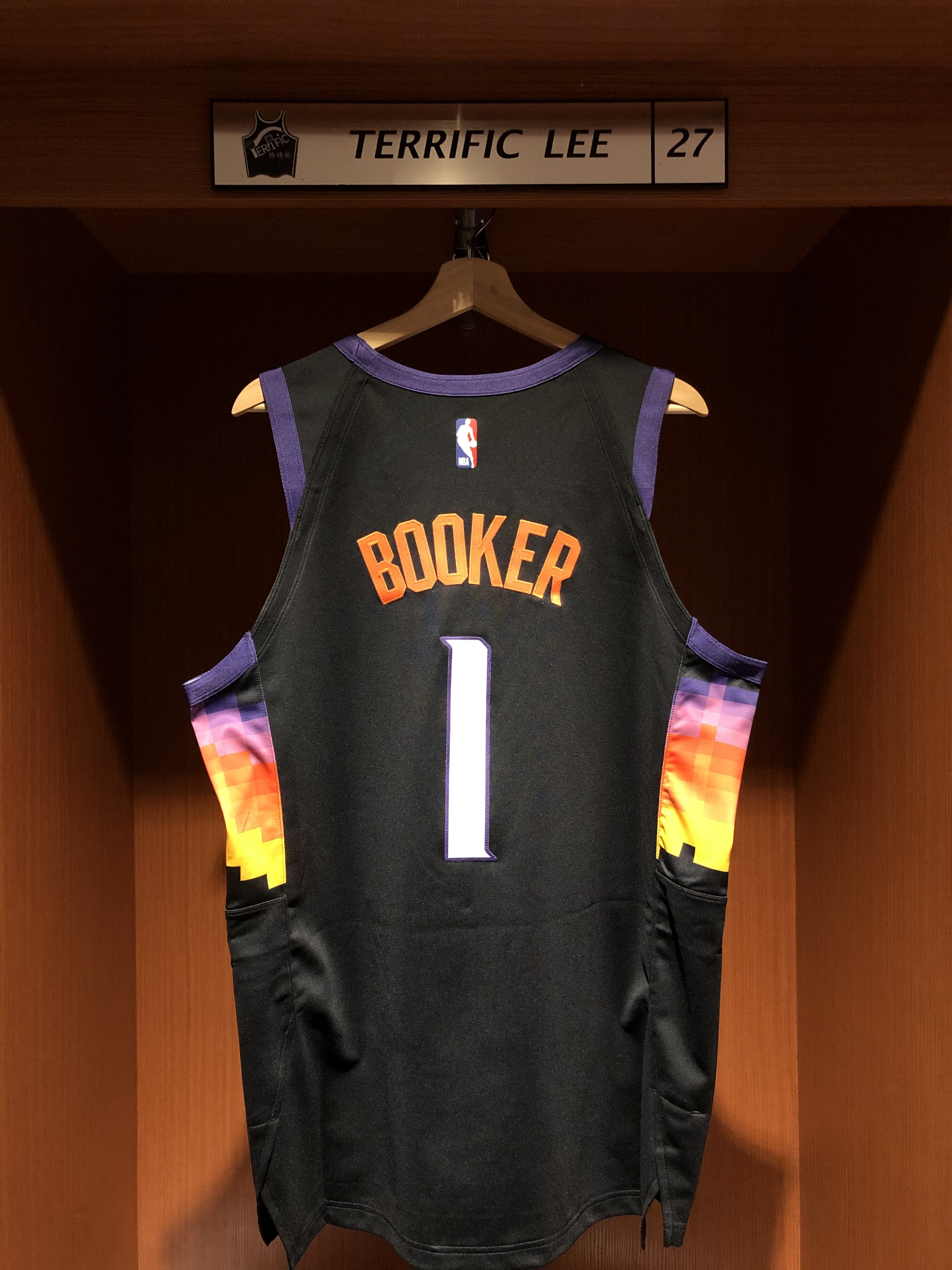 NBA球衣 Devin Booker 鳳凰城太陽城市 City Nike Authentic 球員版 電繡 含贊助商標 全新