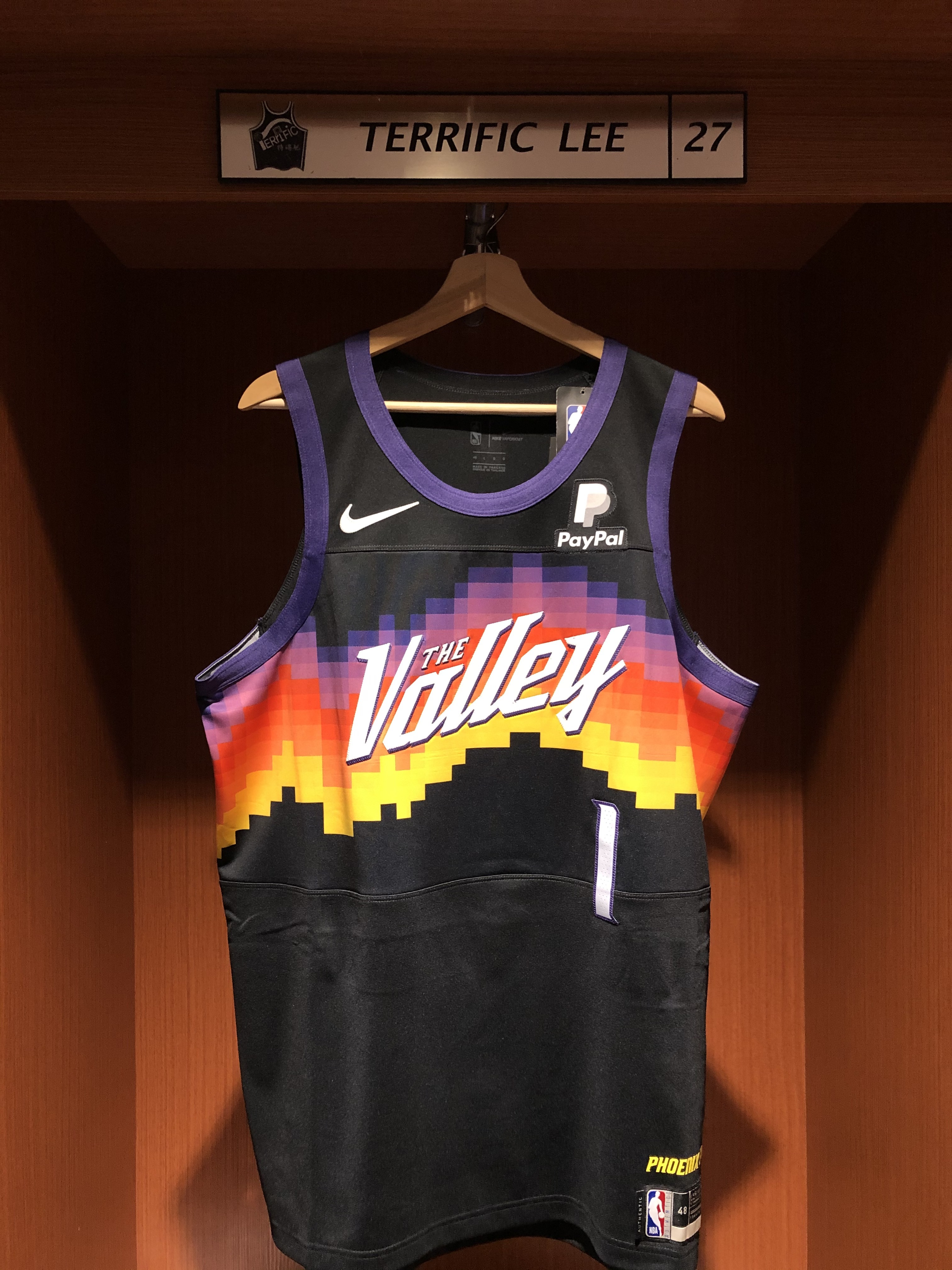 NBA球衣 Devin Booker 鳳凰城太陽城市 City Nike Authentic 球員版 電繡 含贊助商標 全新