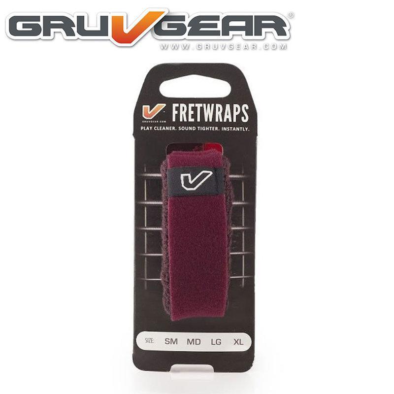 悶音束帶 Gruv Gear FretWrap 勃地根紅 S/M FW-BGY