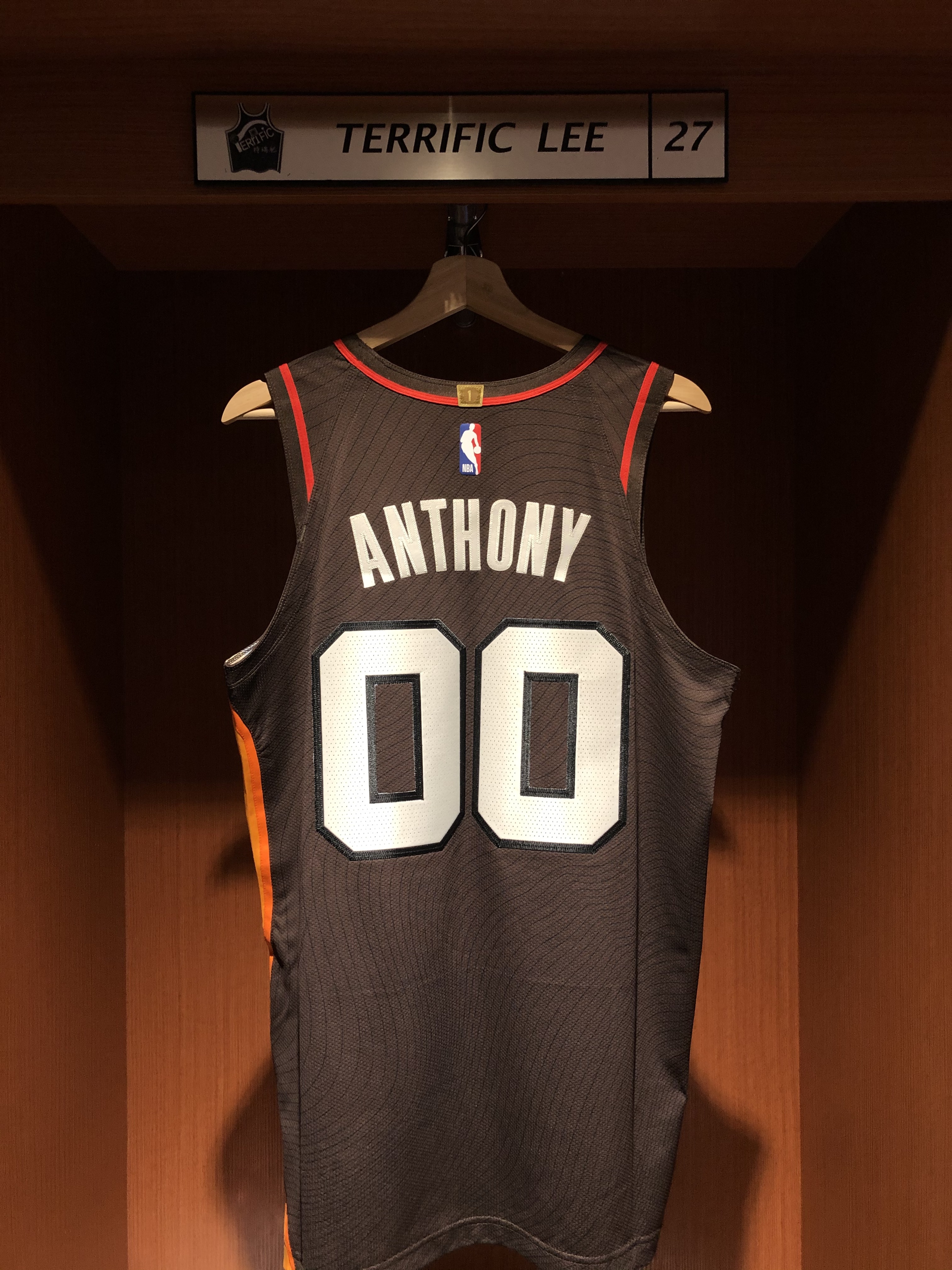 NBA球衣 Carmelo Anthony 波特蘭拓荒者城市 City Nike Authentic 球員版 電繡 含贊助商標 全新