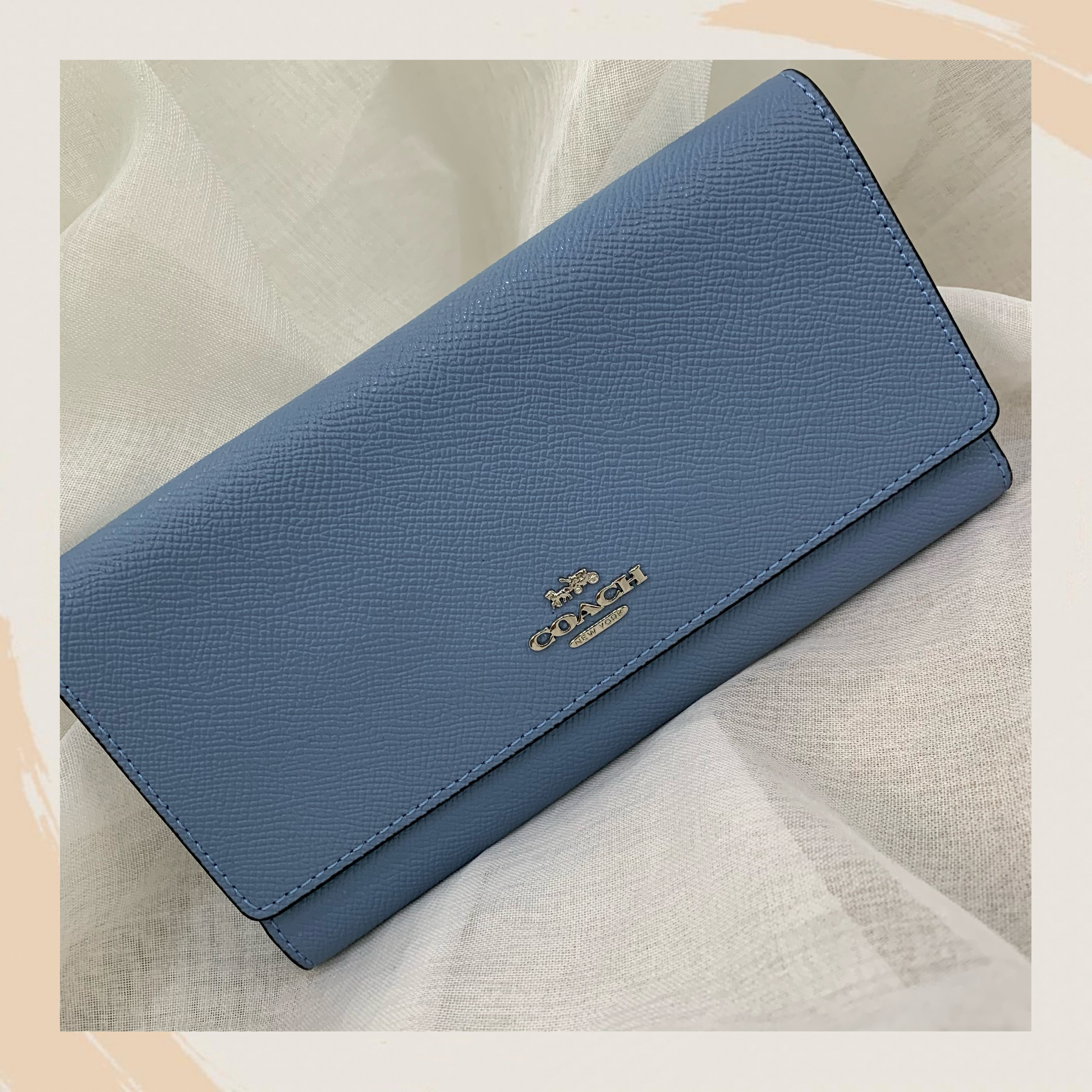 【名牌代購】COACH TRIFOLD WALLET #79868/SLS