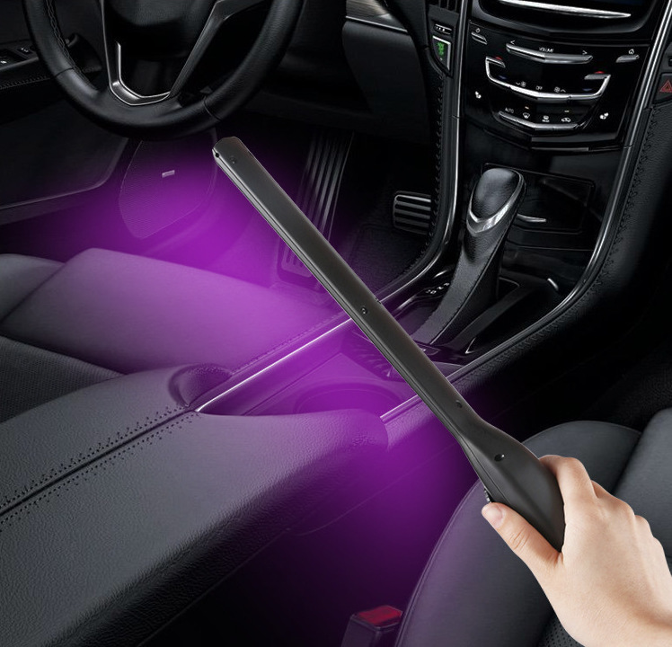 【守護台灣 加強防護】 20S多功能手持式紫外線消毒燈~大面積紫外燈照射範圍廣，可充電，自由使用無設限