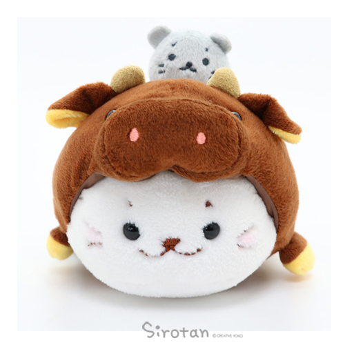 Sirotan 絨毛娃娃-和牛 15cm 10cm