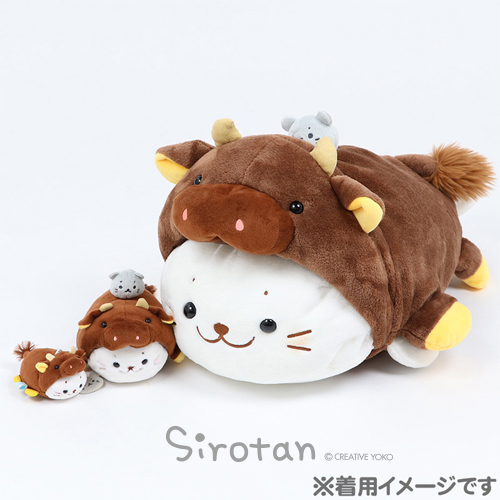 Sirotan 絨毛娃娃-和牛 15cm 10cm
