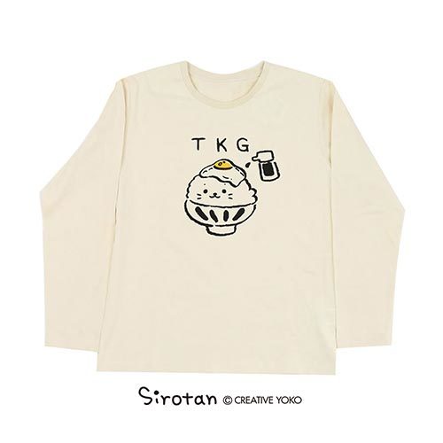 Sirotan 長袖T-蛋蓋飯 M L S XL