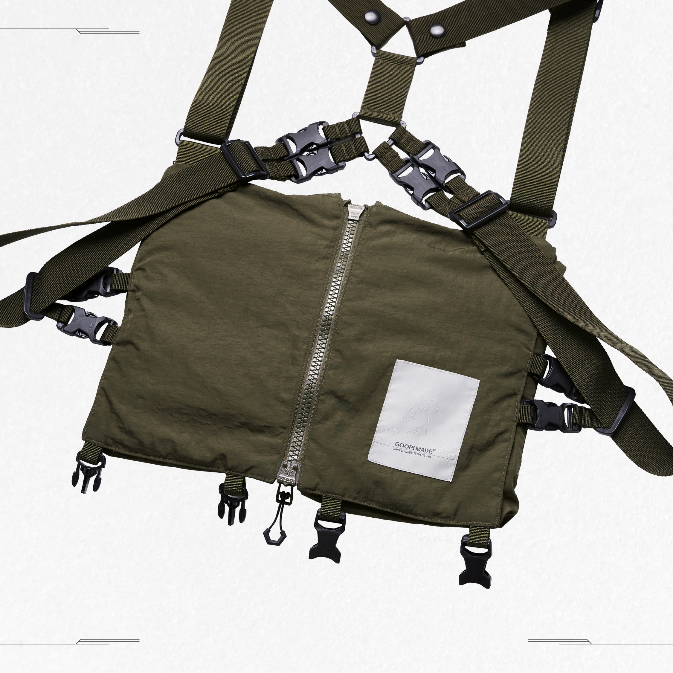 GOOPiMADE® 21 S/S “VP-01” Utility G-Mask Bag - Feuille