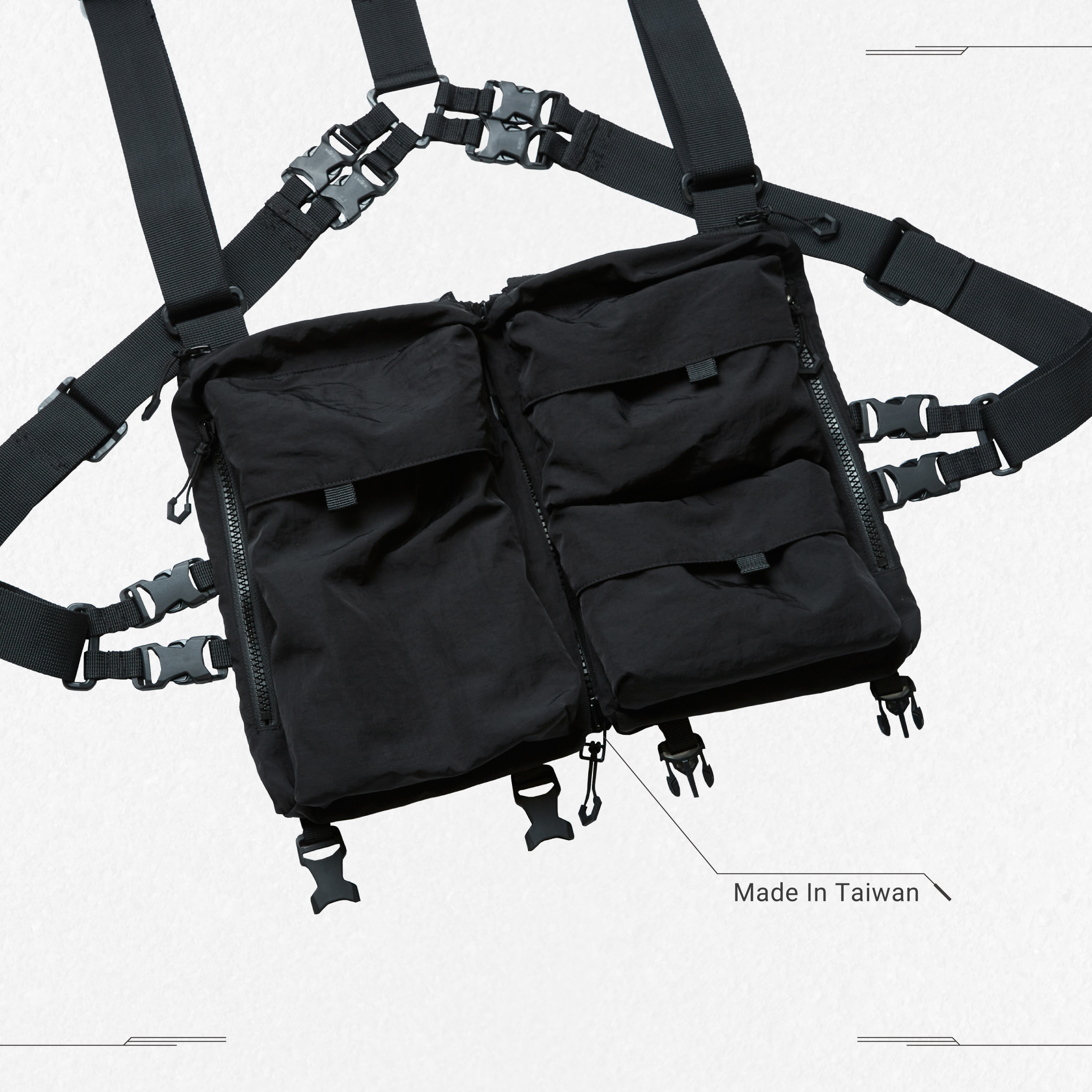 GOOPiMADE® 21 S/S “VP-01” Utility G-Mask Bag - Shadow