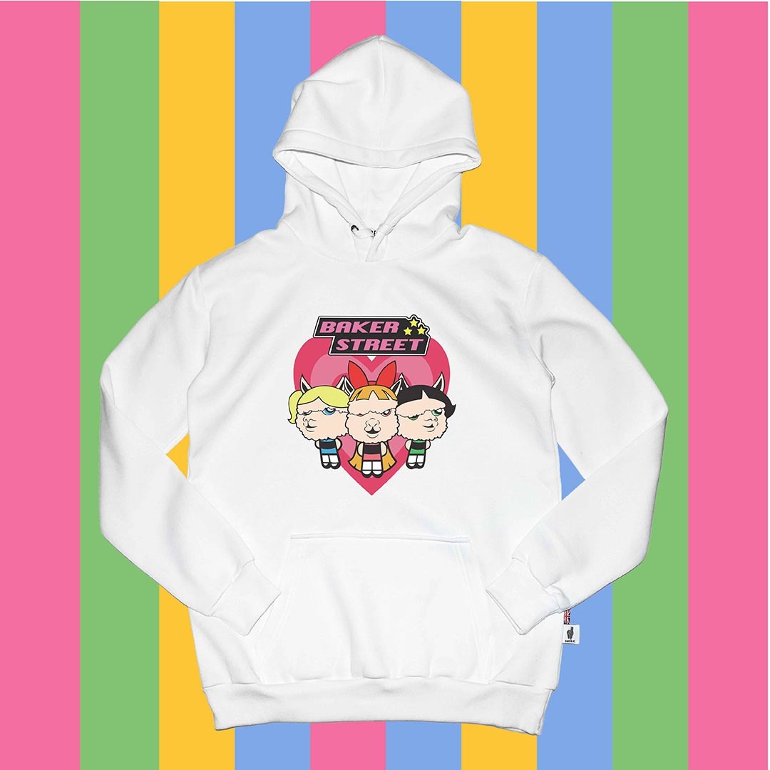 Puffpower Alpacas 飛天小駝警 高磅數長袖帽T