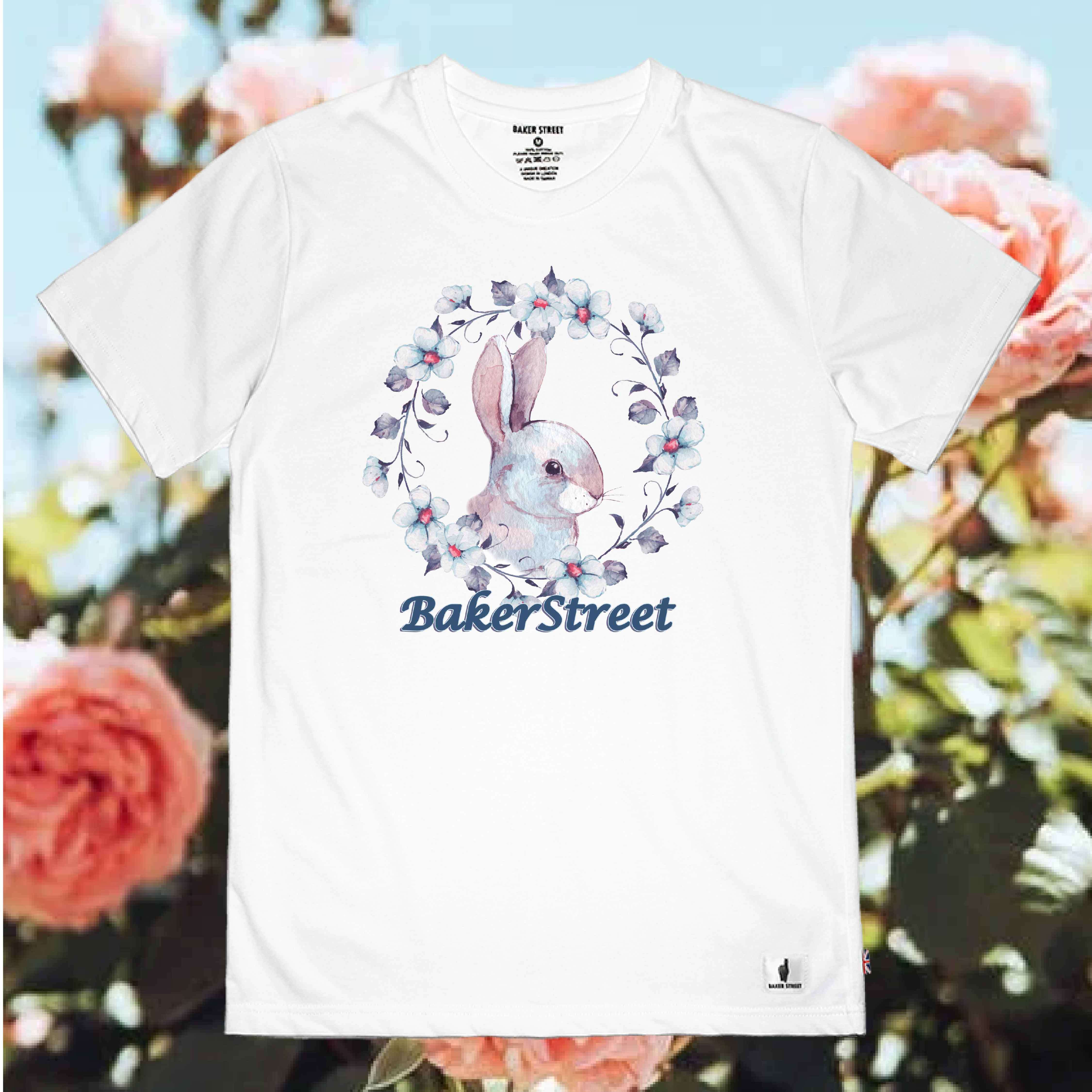 Circle of Rabbit 花圈兔兔 短T
