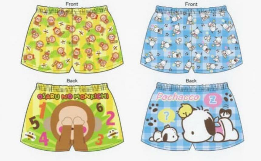 Sanrio 純棉成人短褲