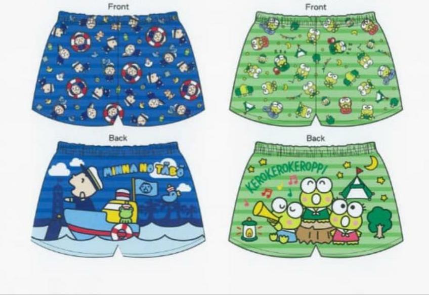 Sanrio 純棉成人短褲