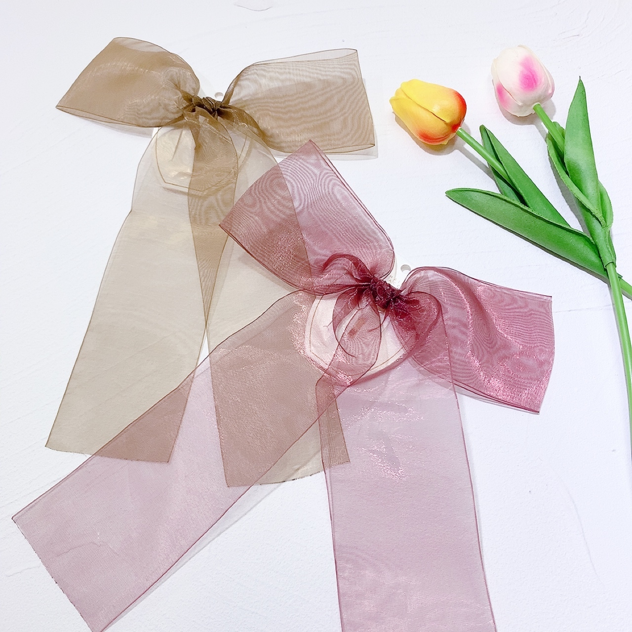 [日本] 大蝴蝶結髮圈扣