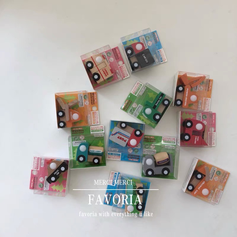 木頭交通工具組