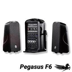 Pegasus F6 600瓦 攜帶主動式音響 外場喇叭 藍芽 側邊可掛麥克風 樂器用音箱
