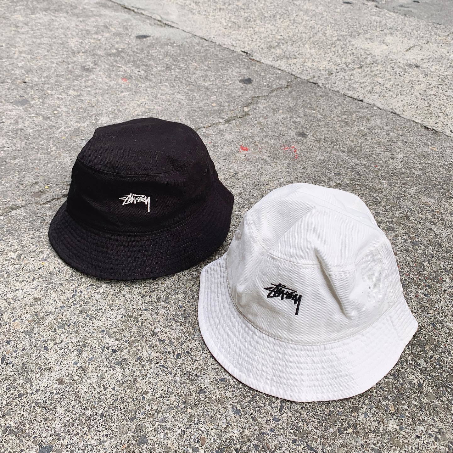 Stussy 2021 刺繡小logo (1321023 ) 漁夫帽