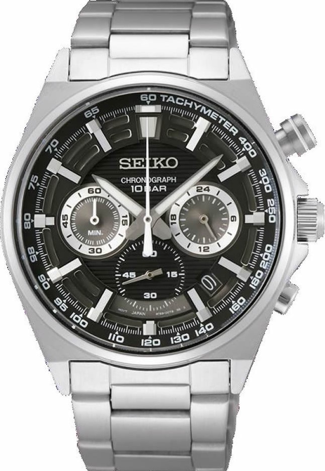萬年鐘錶 - SEIKO   CS 系列  質感經典三眼計時男錶   SSB397P1 /  8T63-00T0D 錶徑41MM
