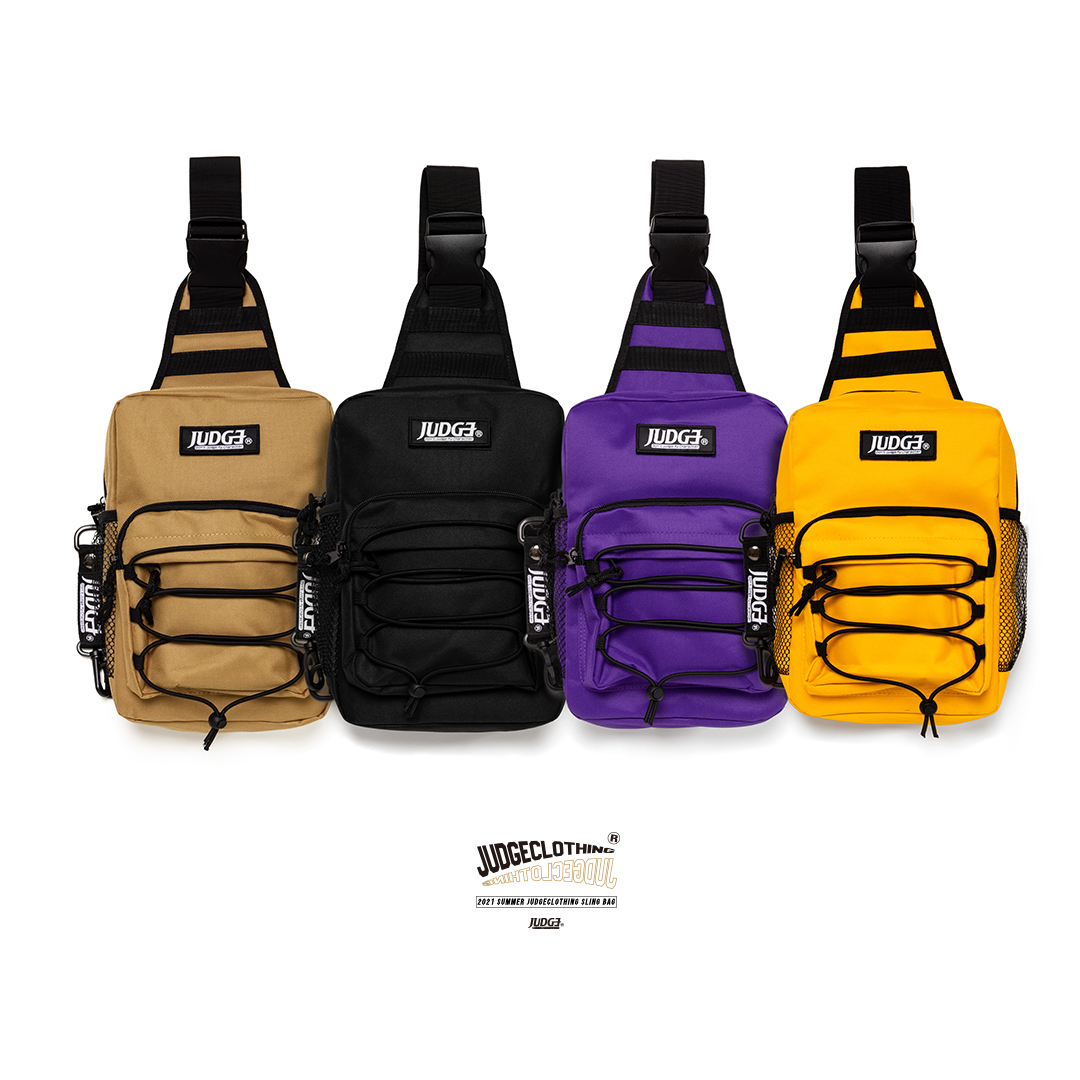 2021 SUMMER JUDGECLOTHING SLING BAG [ 貼背肩包]