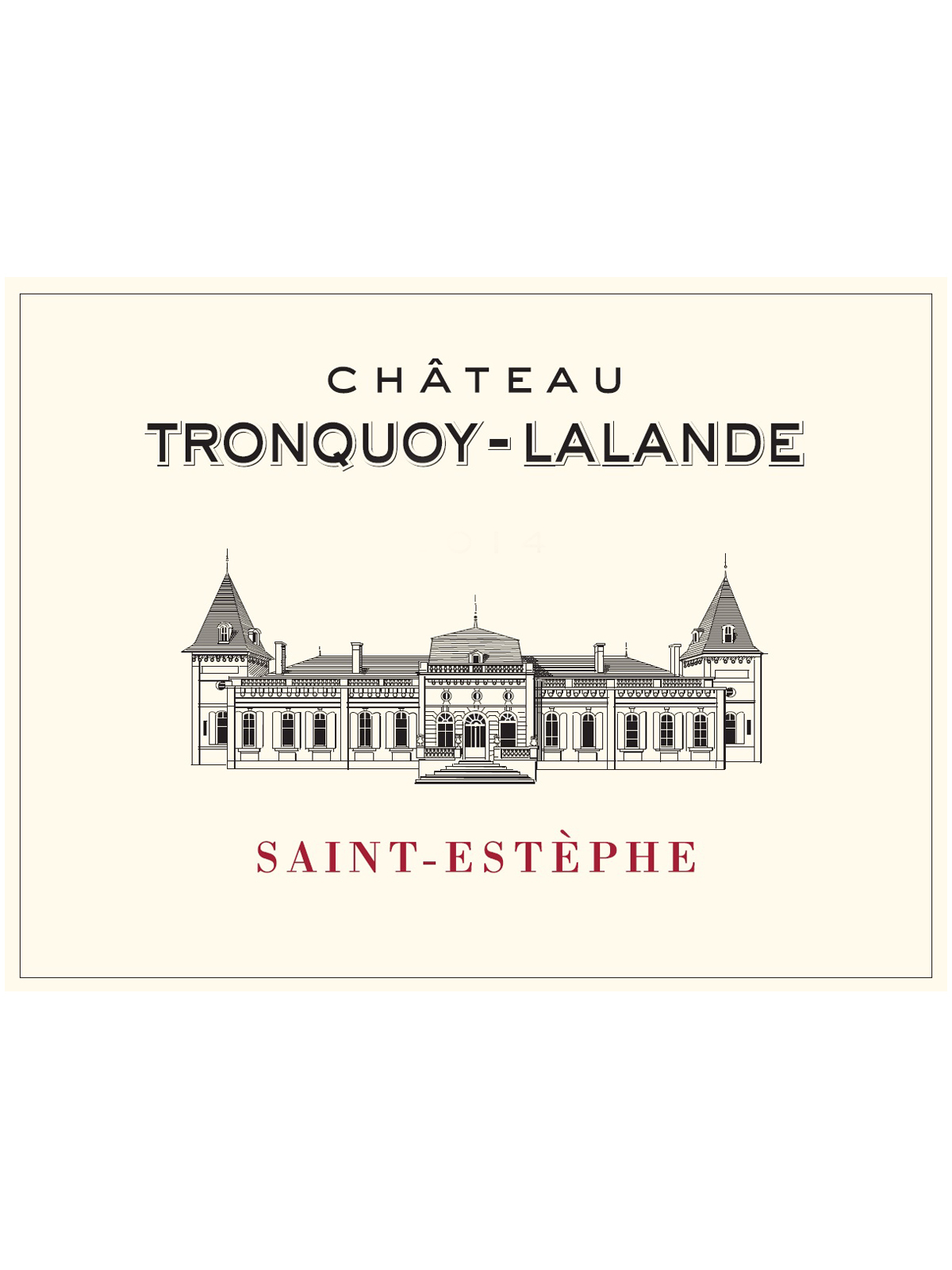 Chateau Tronquoy Lalande 2012 (RP90)