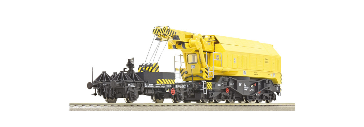 Roco 73035 HO規 DB Era IV-V Slewing railway crane 數位音效迴轉式起重機