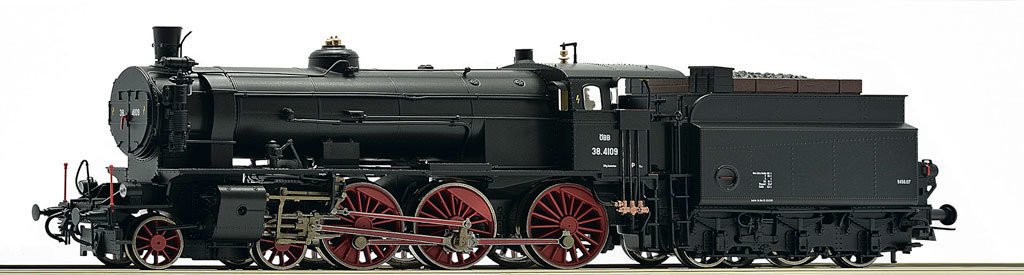 特價 Roco 72127 HO規 OBB class 109 車號 38.4105 Era III 數位音效蒸氣車