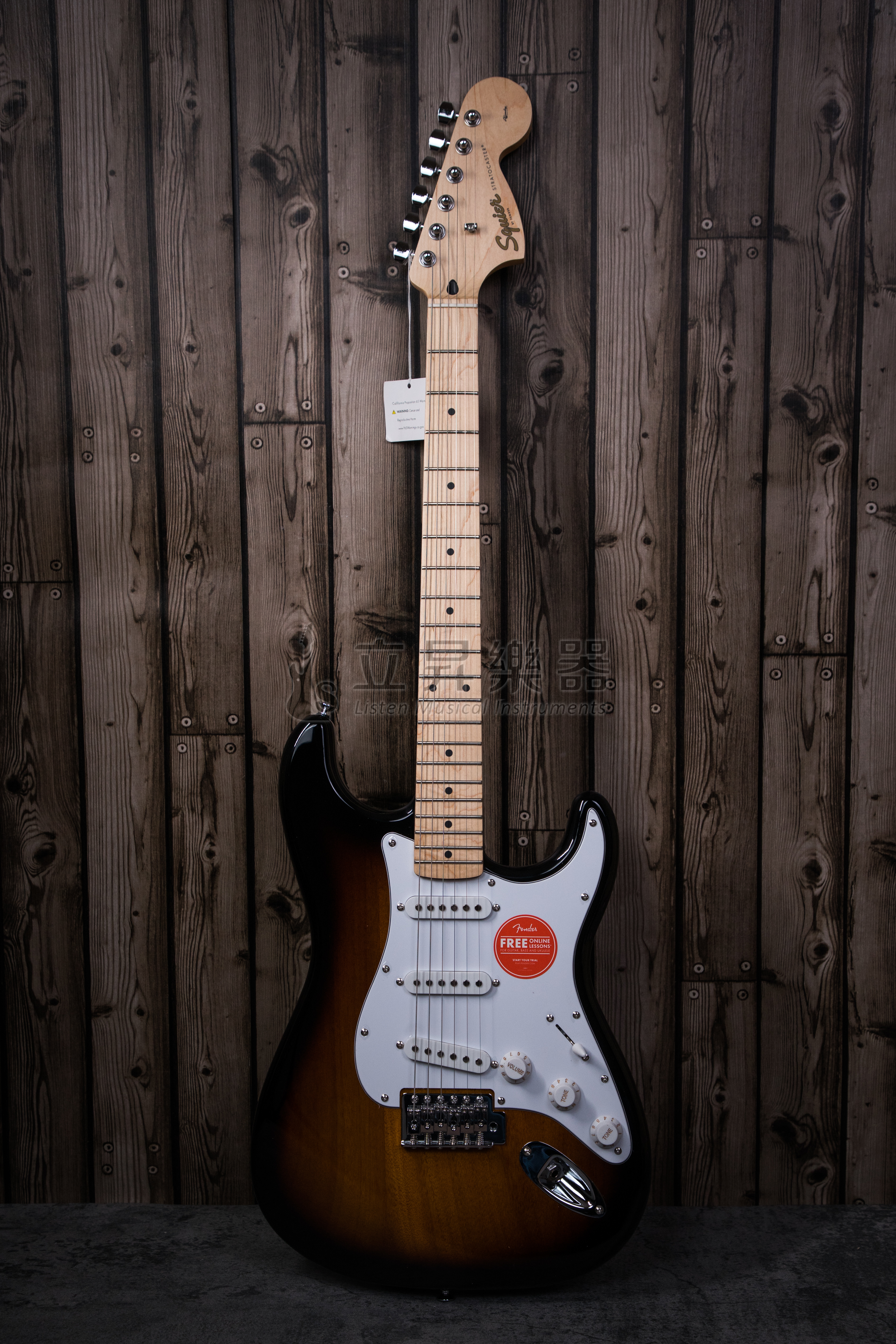 Fender Squier Affinity Stratocaster MN 2TS 楓木指板 小搖座 Fender副廠