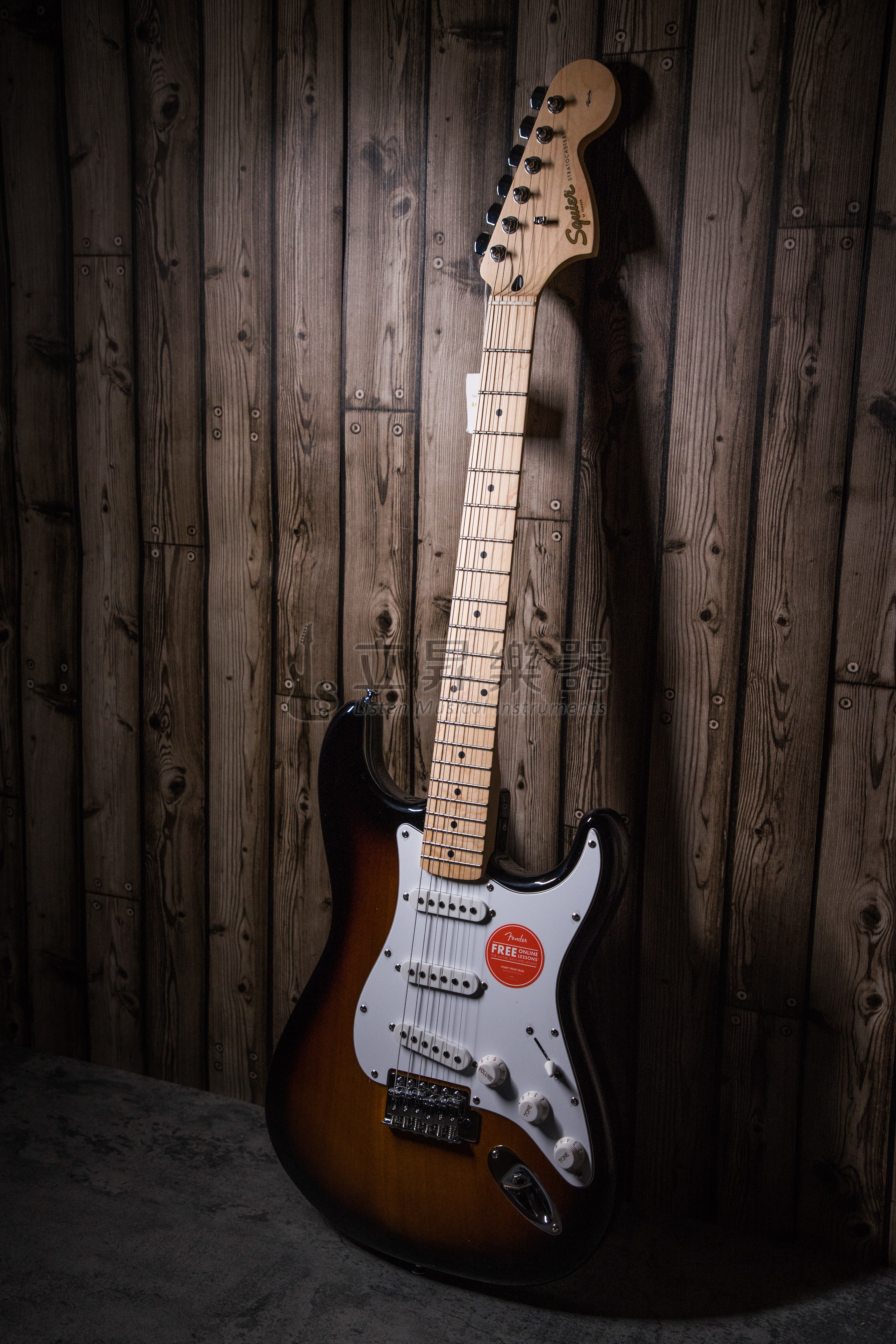 Squier Affinity Stratocaster MN 2TS 楓木指板小搖座 Squier Affinity Stratocaster MN 2TS 楓木指板小搖座