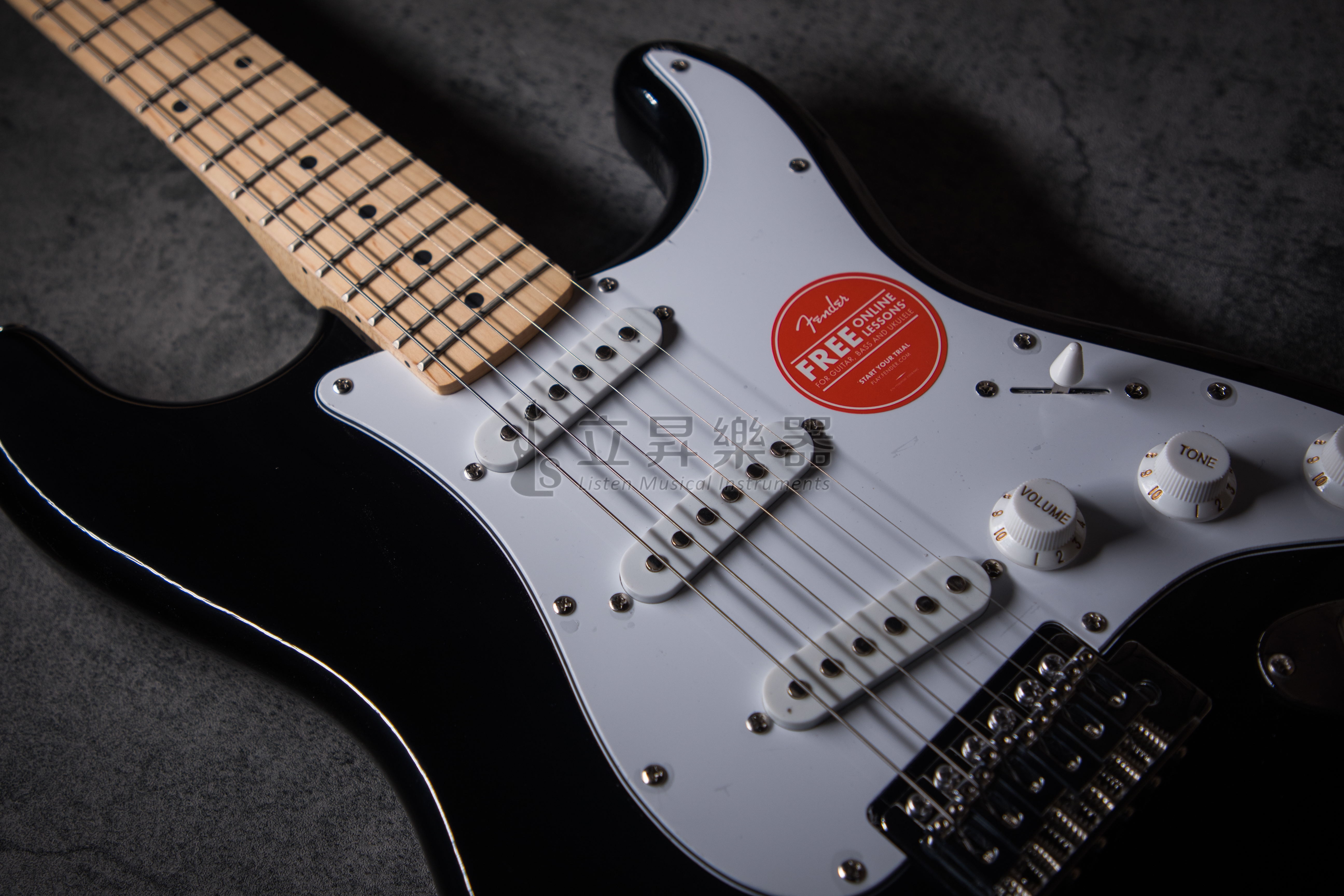 Fender Fender Squier Affinity Stratcaster MN BLK 楓木指板 小搖座 單單單 Fender副廠 第 5 張圖片｜三峽吉他 / Bass