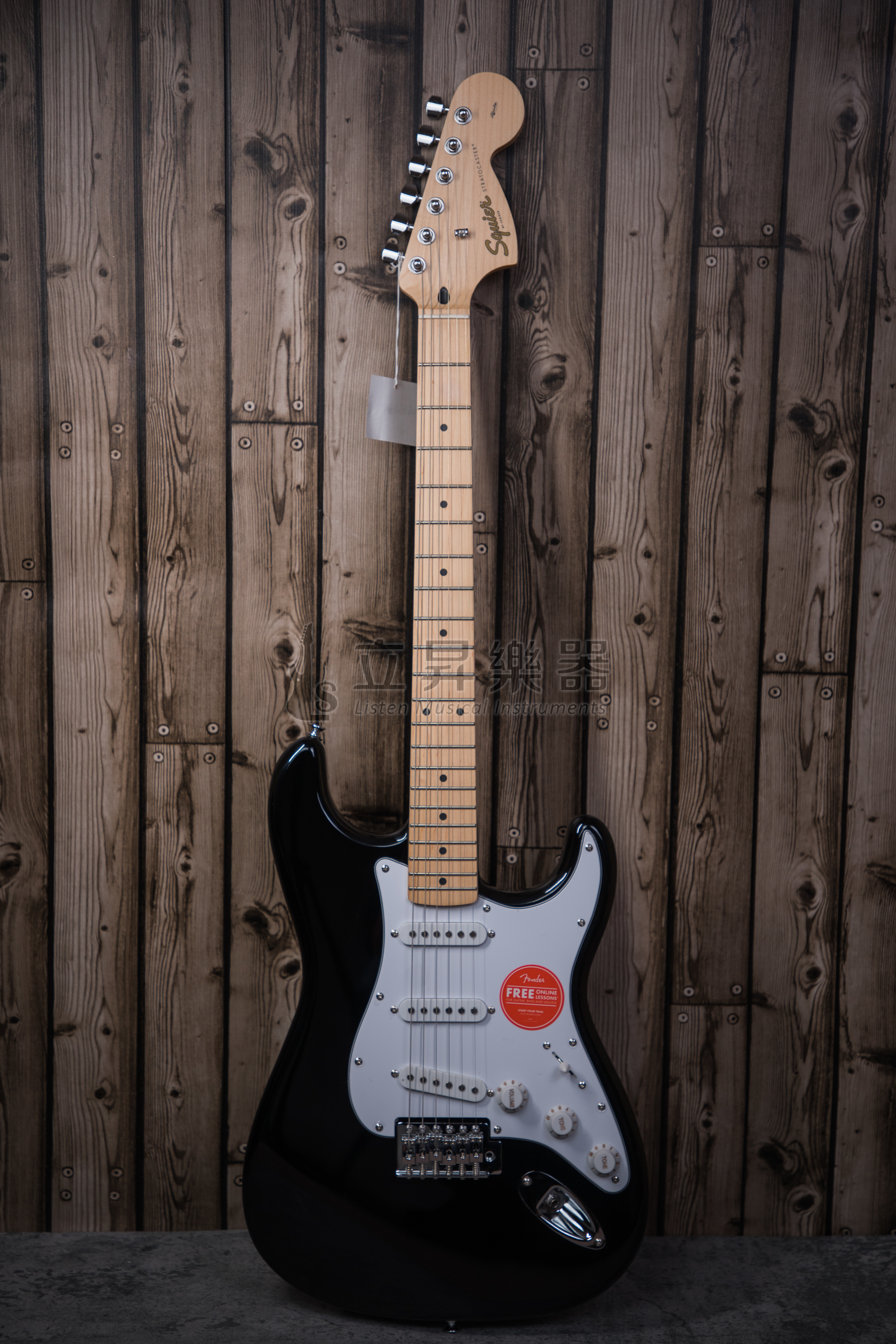 Fender Squier Affinity Stratcaster MN BLK 楓木指板 小搖座 單單單 Fender副廠