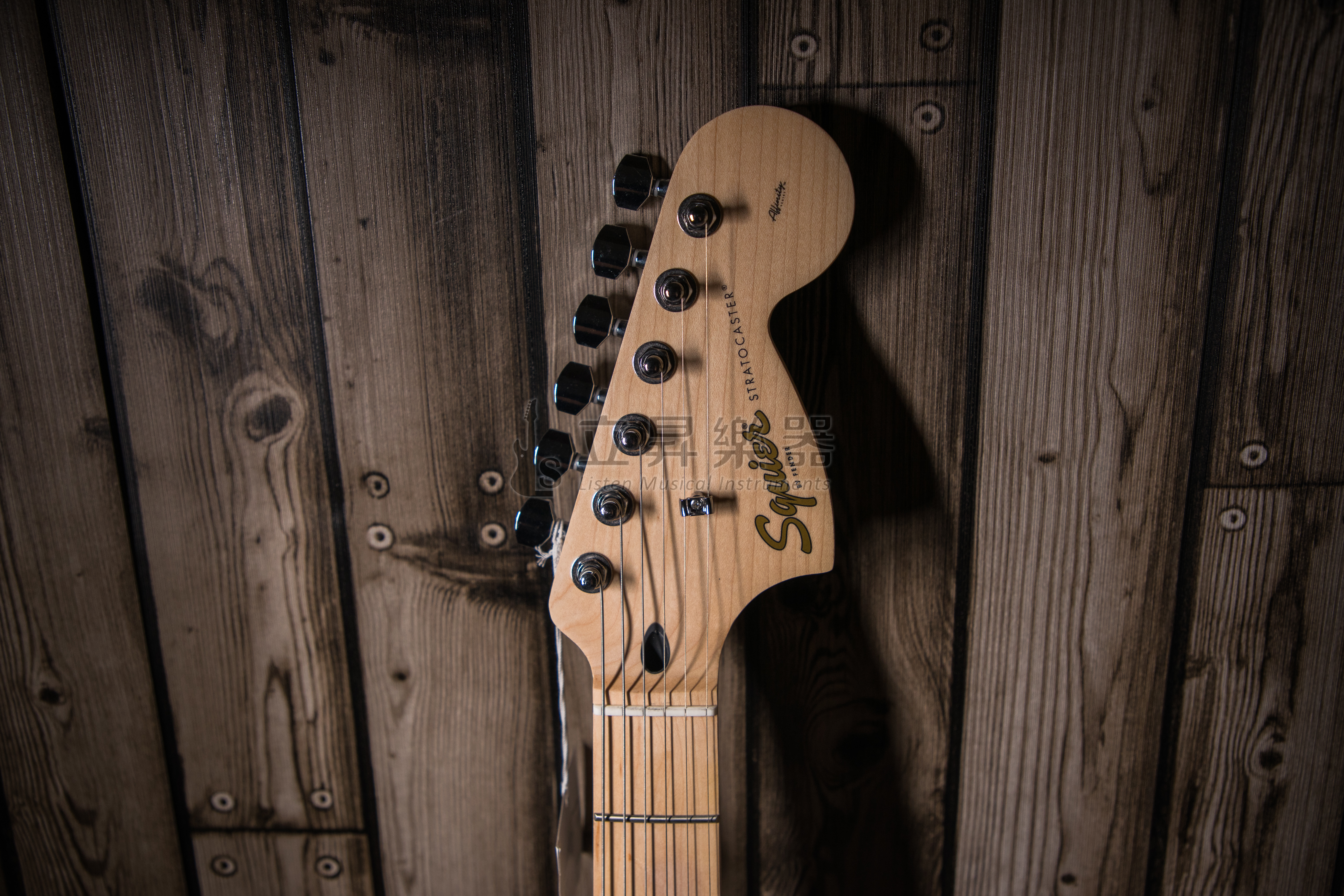 Fender Fender Squier Affinity Stratcaster MN BLK 楓木指板 小搖座 單單單 Fender副廠 第 3 張圖片｜三峽吉他 / Bass