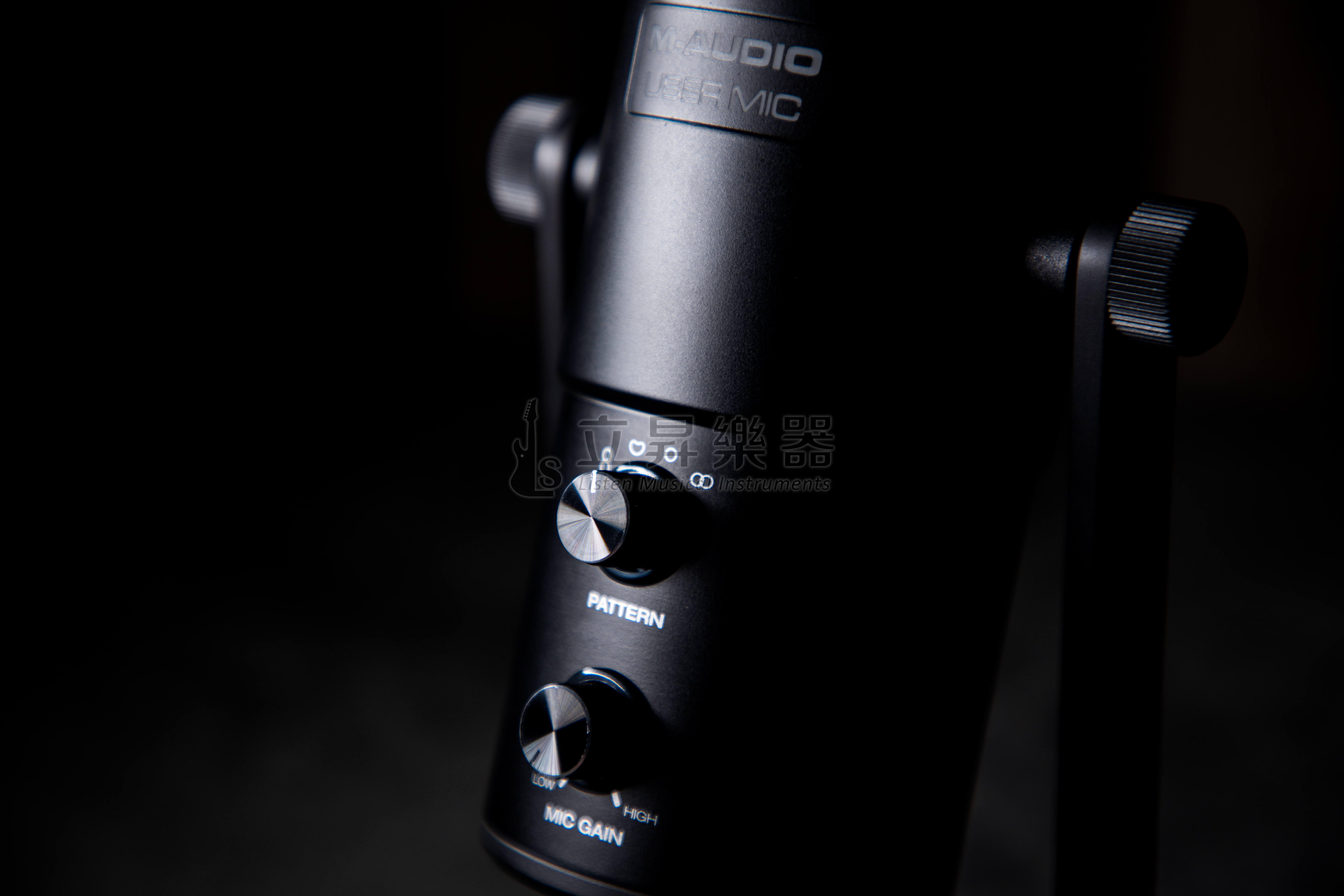 M-Audio M-AUDIO UBER MIC 桌上型USB電容麥克風 第 3 張圖片｜三峽麥克風