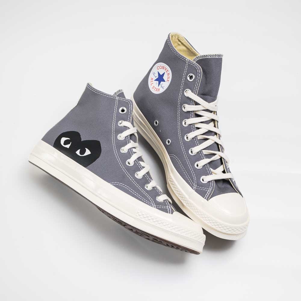 [現貨] Converse CDG Play Chuck Taylor Hi "Grey" 171847C