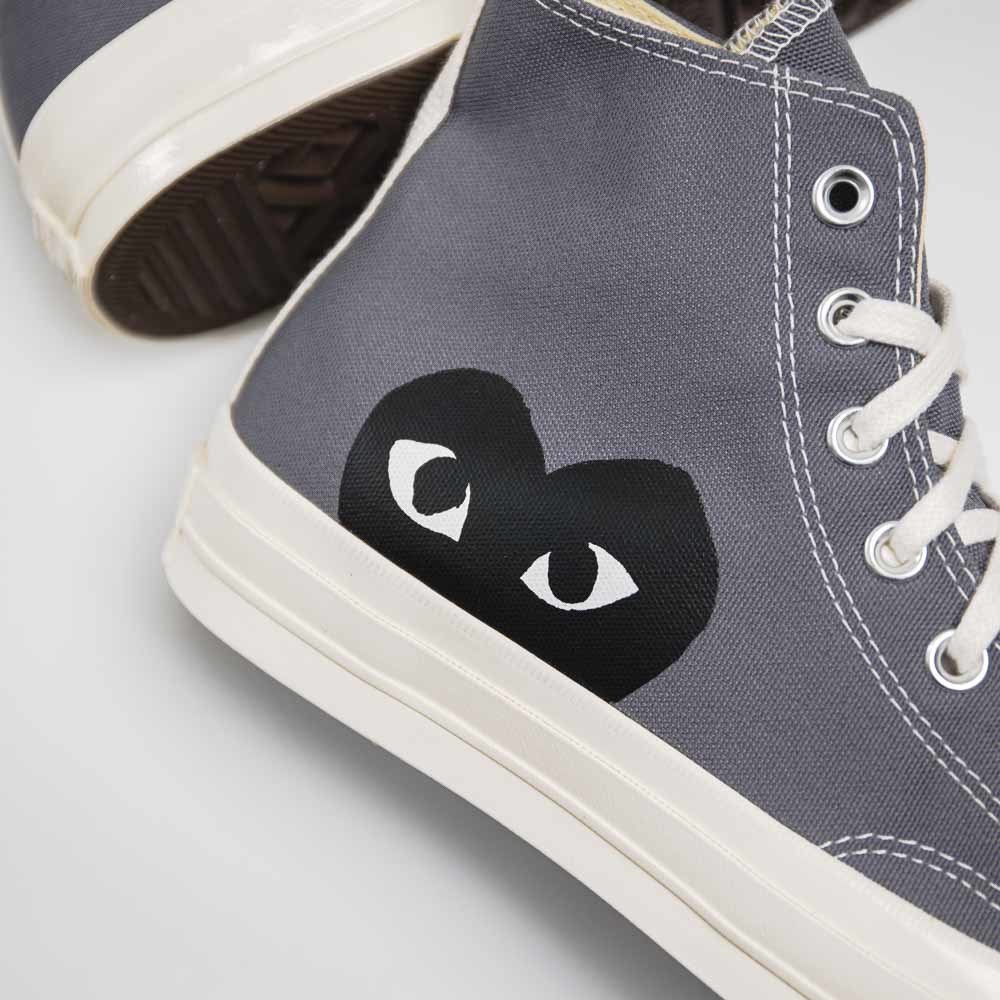 [現貨] Converse CDG Play Chuck Taylor Hi "Grey" 171847C