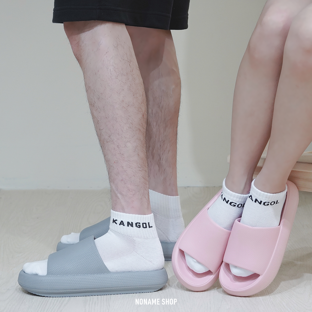 KANGOL 英國 袋鼠 字母 中筒襪 短襪 襪子 三件組