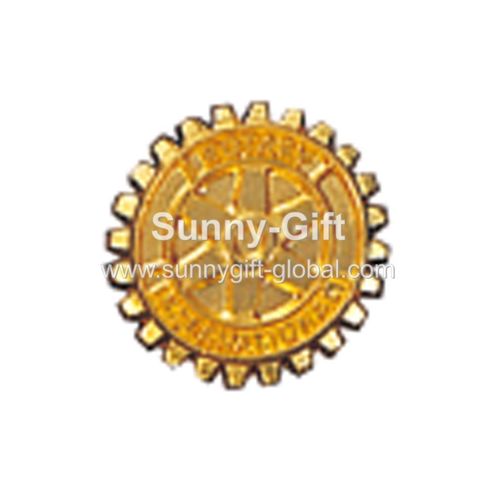 Custom-made/Pure Gold Member Pin