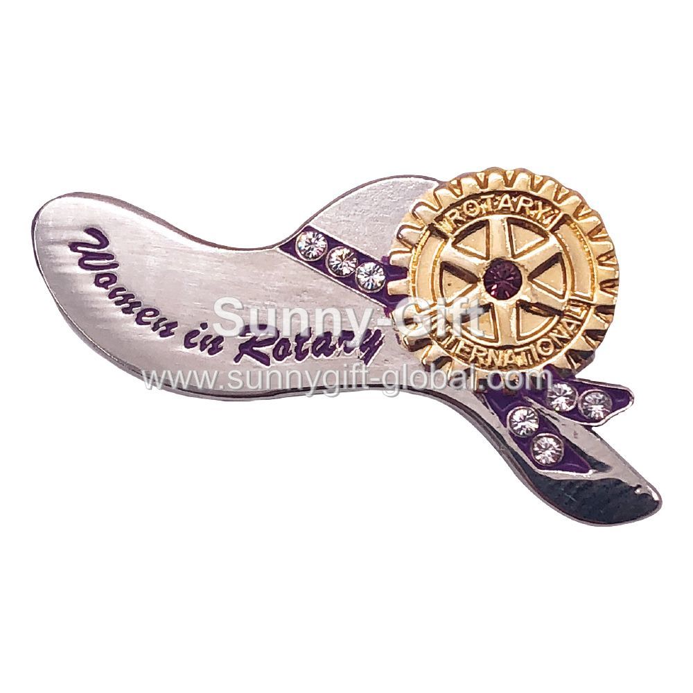 Women in Rotary-Hat (Magnet badge)