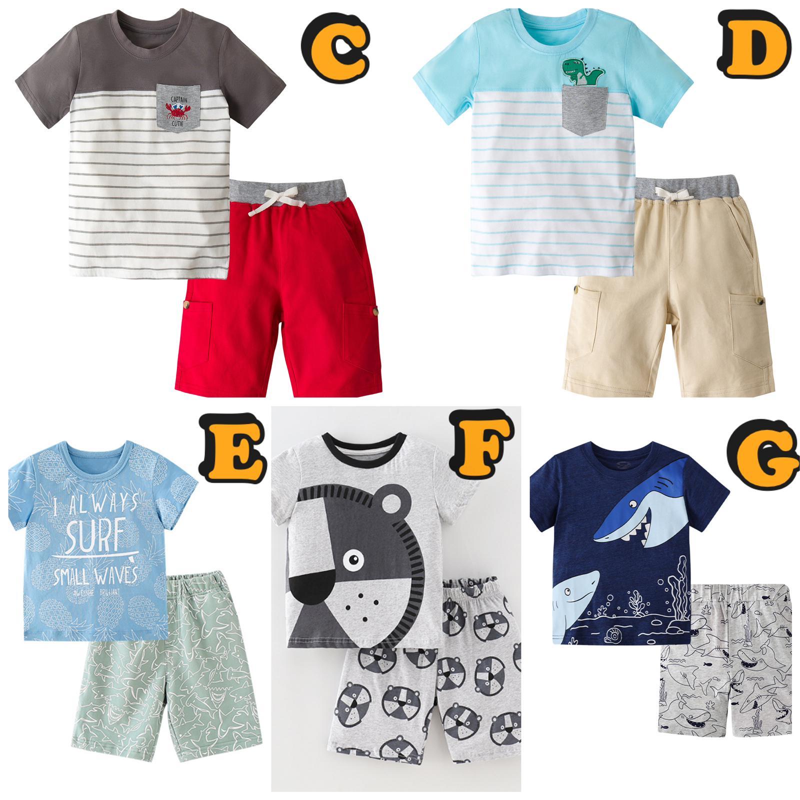 🔸 男童夏季套裝No.665