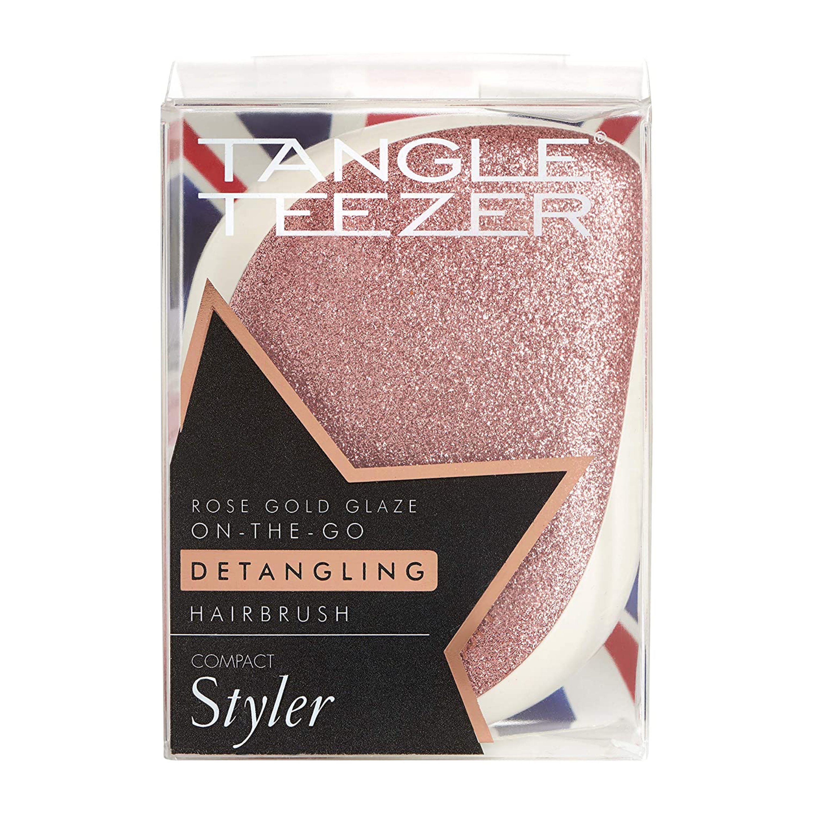 Tangle Teezer - Rose Gold x Glitter 有蓋Compact款