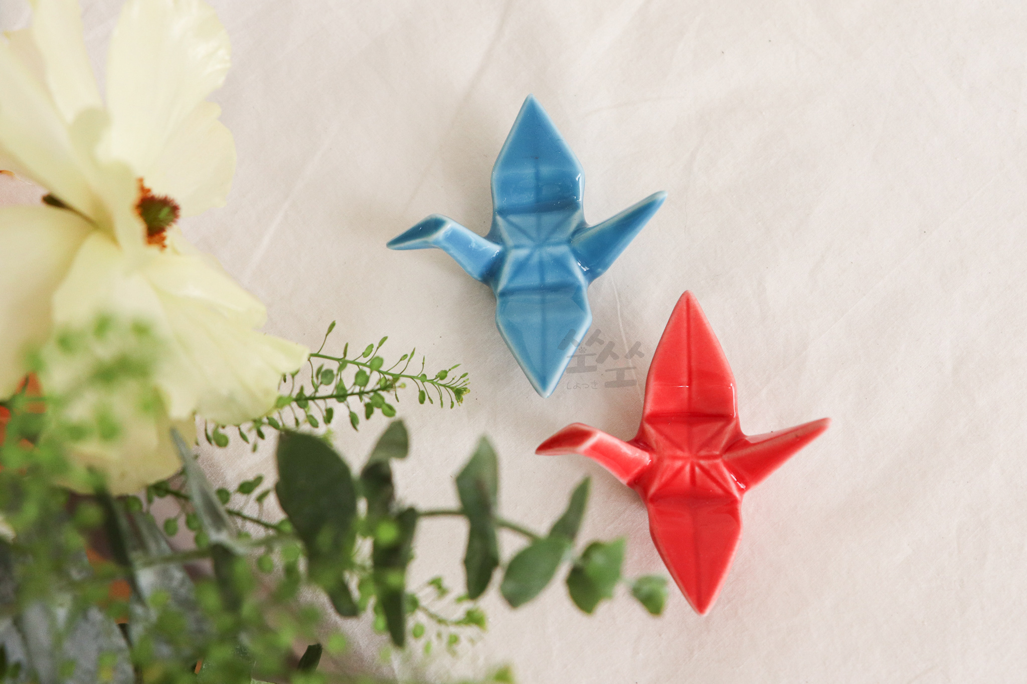 手作 紙鶴 造型筷架