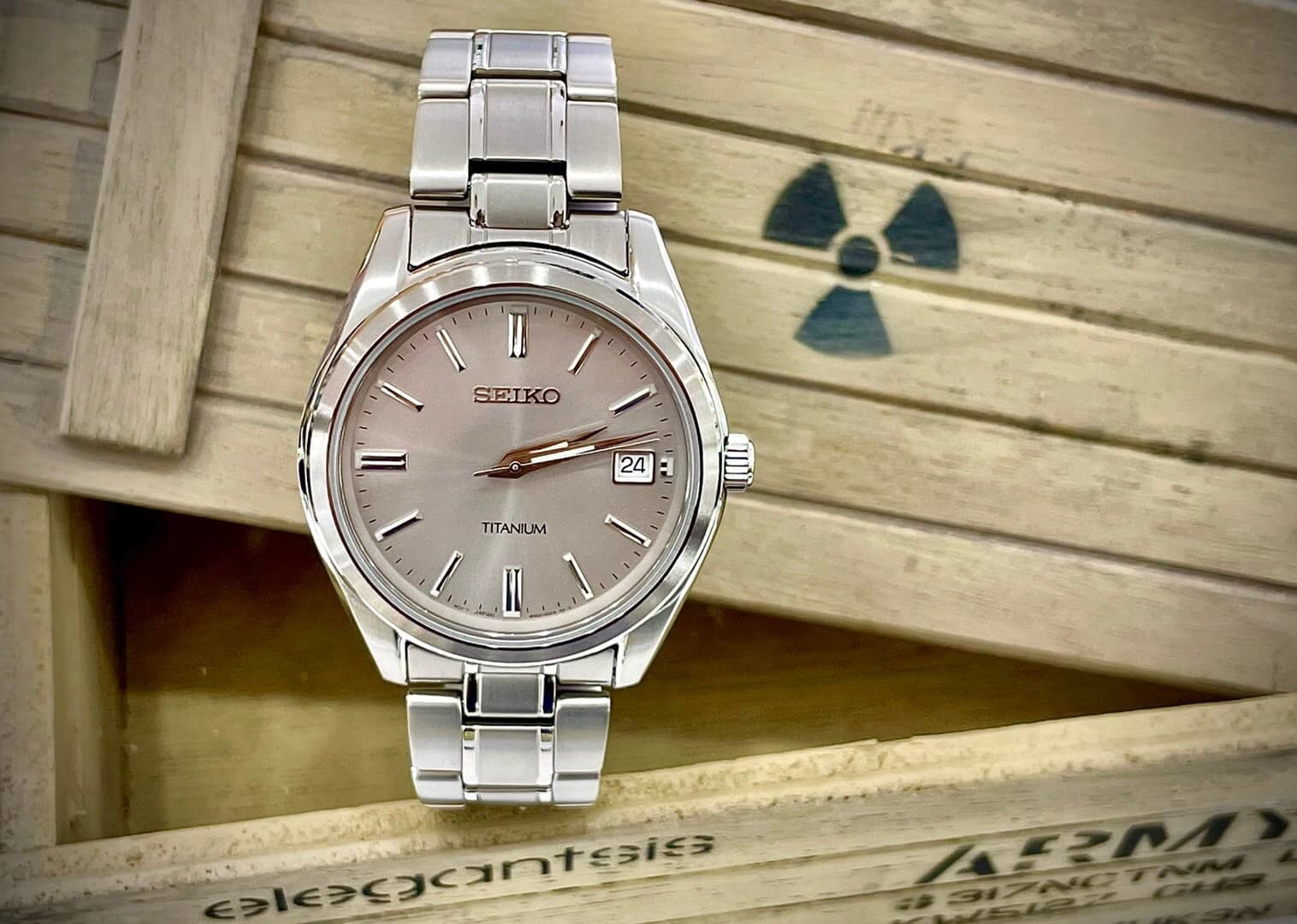 【SEIKO 精工 】CS 鈦金屬超輕量經典男錶 6N52-00B0S  40mm 現代鐘錶