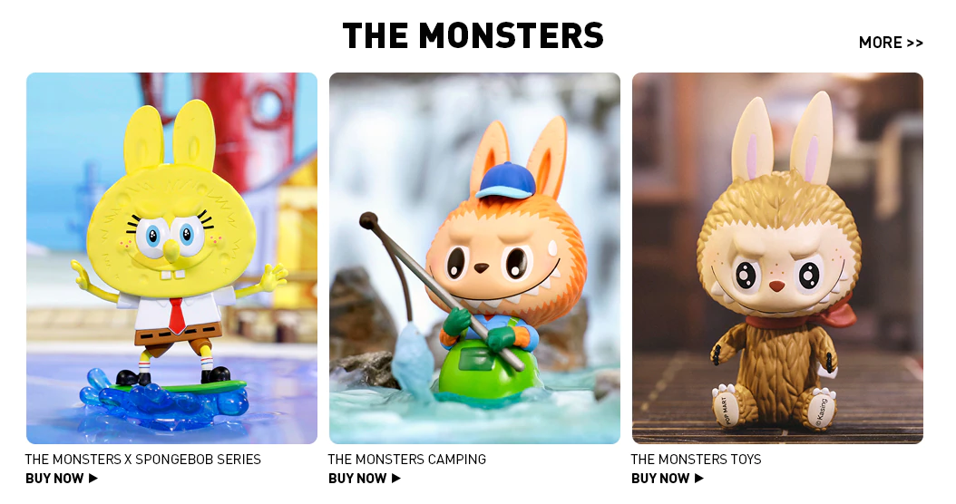 Spongebob Monsters Blind Box Series by How2Work x POP MART